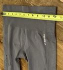 Gymshark High Waist Seamless Purple Grey Laser Cut Leggings XXS US 2-4 ...