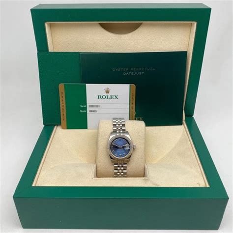Rolex Lady Datejust 179174 26 Steel Blue Concentric Dial Ladies Watch B ...
