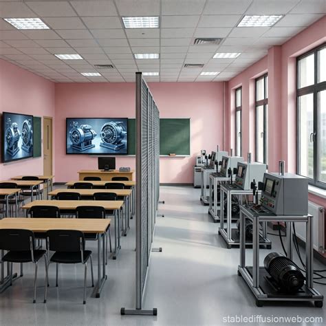 pink walls led lights floor to ceiling windows Prompts | Stable ...