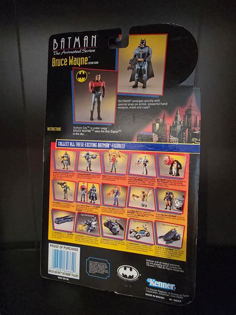 Kenner Batman the Animated Series Bruce Wayne Action Figure Rare New ...