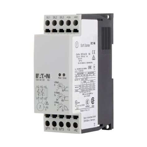134927 DS7-342SX007N0-N Eaton | Eaton DS7 Soft Starter 460V ac, 3 kW, 3 ...