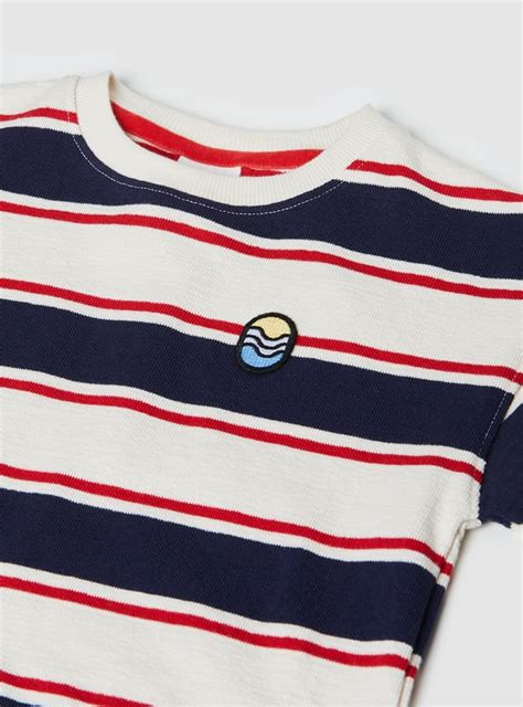 Buy Boys Striped T-shirt Online at just Rs. 299.0 - 1000016465176 | Max ...