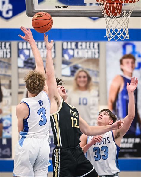 Franklin at Oak Creek boys high school basketball, Dec. 19, 2023