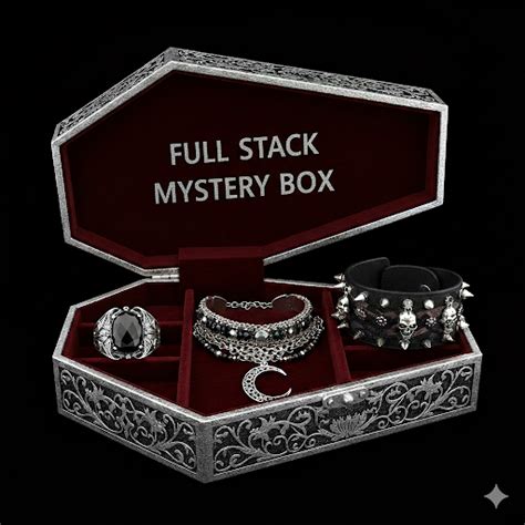 Ring + Necklace + Bracelet Mystery Box – MidnightGothic