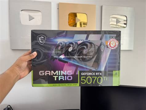 MSI RTX 5070 Ti Gaming Trio 16GB - VGA ថ្មីប្រអប់ [ធានា1ឆ្នាំ] price ...