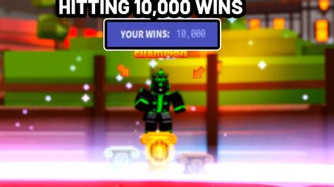 Hitting 10K WINS (Roblox BedWars) - YouTube