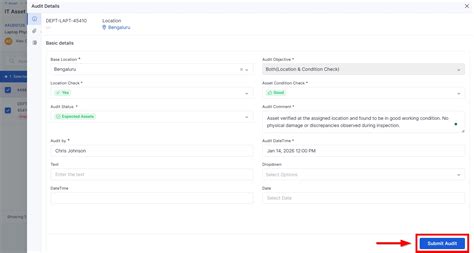 Add Audit | Infraon Infinity