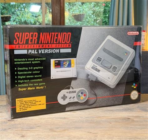 SUPER NINTENDO SNES Console Complete In Box Immaculate Condition CIB ...