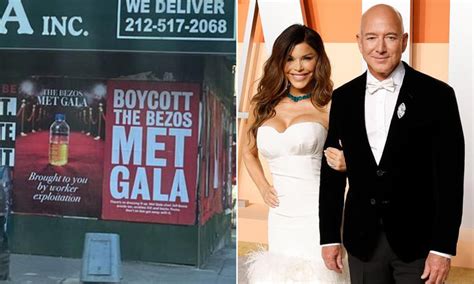 'Boycott Met Gala' posters flood New York as critics slam Jeff Bezos ...