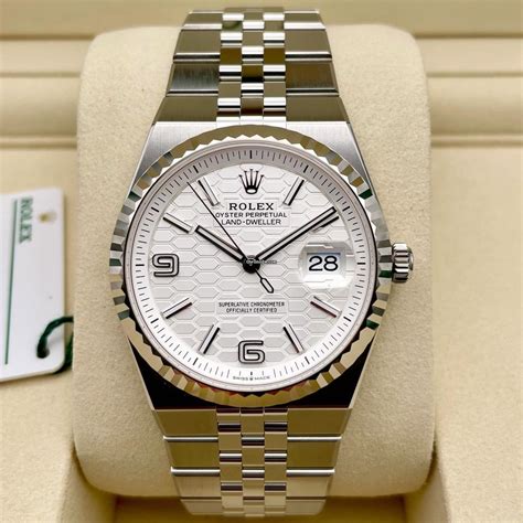 Rolex Land-dweller 36 - NEW 11/2025 - LC100 - BOTH TAGS - 127234 for Rs ...