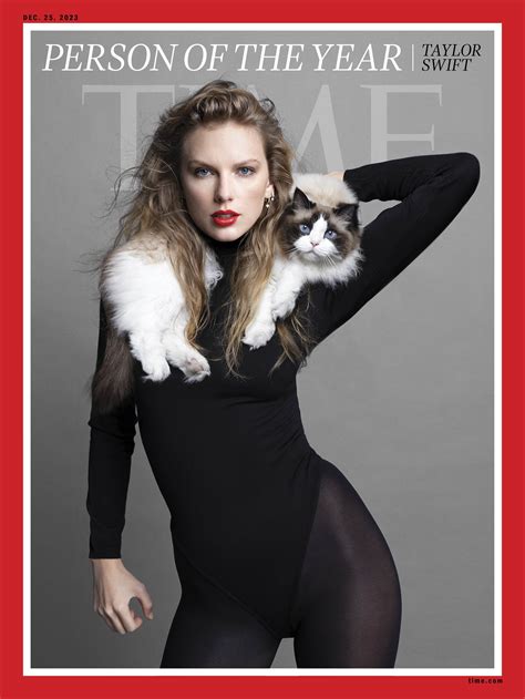 Taylor Swift's cat Benjamin Button lands first magazine cover for Time's Person of the Year