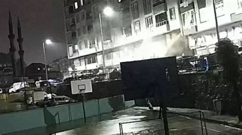 The footage of the landslide in Rize, which resulted in the death of ...