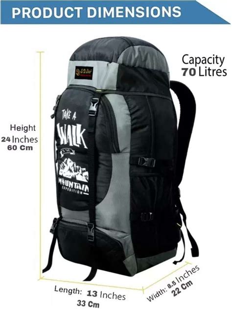Tropsy #RUCKSACK#GREY_11 Rucksack - 65 L BLUE,BLACK - Price in India ...