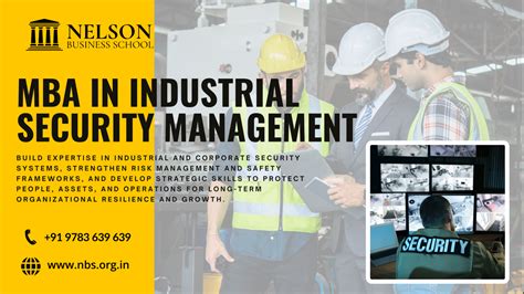 MBA in Industrial Security Management - Nelson Business School