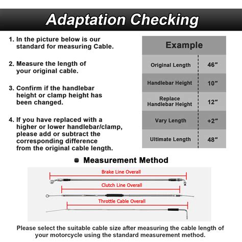 MOFUN Handlebar Extended Cable Kit for Harley Sportster XL883L Non-ABS