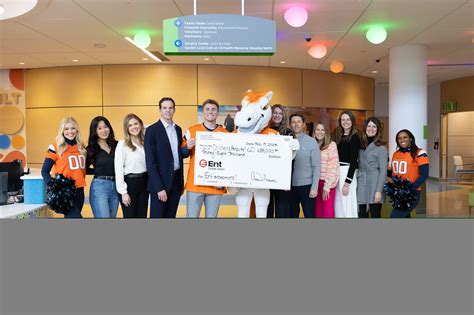 Broncos and Ent team up, Bo Nix visits local children’s hospital ...