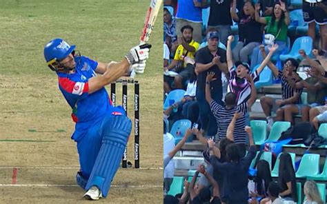 Two fans take one-handed catches in stands during SA20 match, to share ...