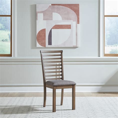 Liberty Furniture Brook Bay 182WT-CD-6TRS Transitional 6-Piece Trestle ...