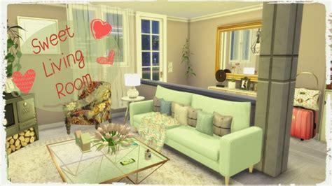 Sweet Livingroom at Dinha Gamer » Sims 4 Updates