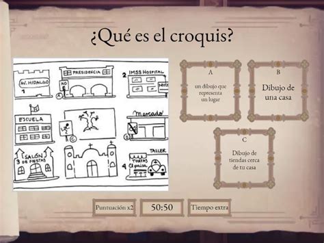 ¡Que tanto aprendiste! El croquis - Spielshow-Quiz