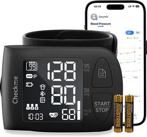 Checkme Wrist Blood Pressure Monitor User Manual