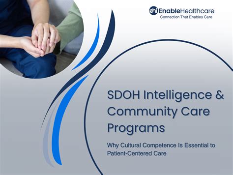 SDOH Intelligence & Community Care Programs: Why Cultural Competence Is ...