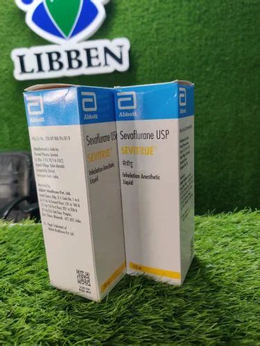 Sevoflurane USP Inhalation Anesthetic 50ml Amber Glass Bottle at ₹ 750 ...