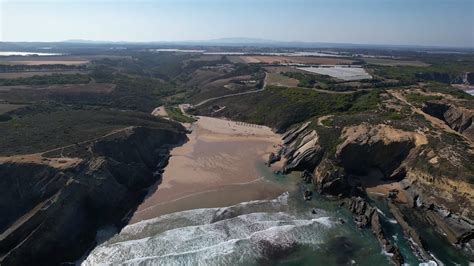 Drone views of Aljezur, Portugal's charming historic Algarve town
