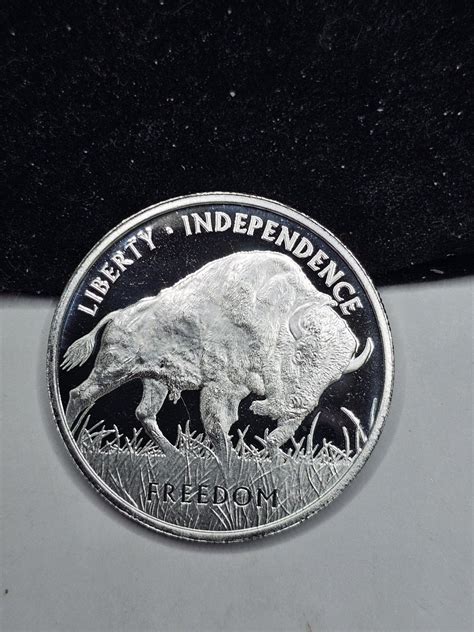 Tube Fresh PAMP Freedom Buffalo 1 oz .999 Silver Round ...