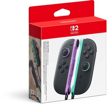 Nintendo Switch 2 Joy-Con 2 szett, Light Purple/Light Green - Gamepad ...