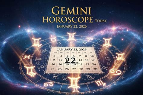 Gemini horoscope today, January 22, 2026