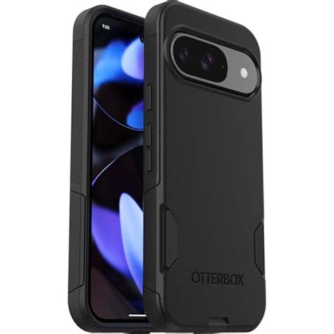 OtterBox Google Pixel 9 & 9 Pro Commuter Series Case - Black, Ultra-Sl ...