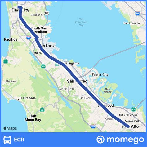SamTrans ECR Bus Route Live Departures | Live Bus Times