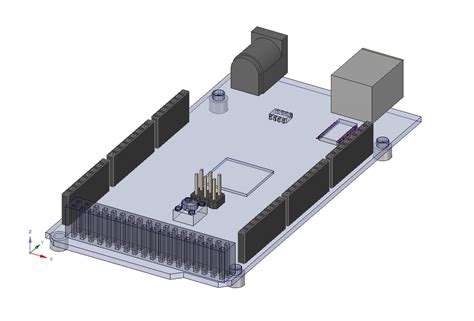 📁 Arduino MEGA CAD File for DesignSpark Mechanical・Free 3D File for ・Cults