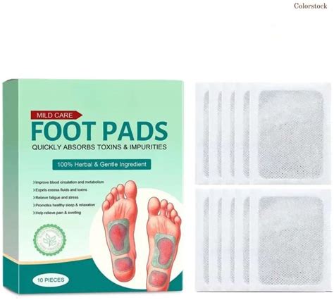 Colorstock Foot Pads | Foot Pads Pain Relief - For Body Cleansing While ...
