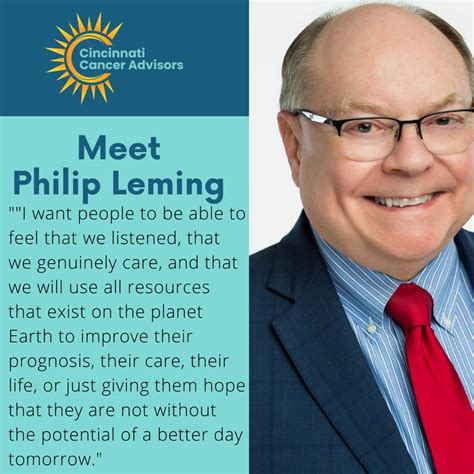 Cincinnati - Meet Philip Leming, MD, one of CCA’s medical oncologists ...