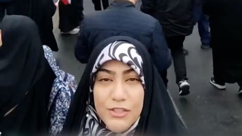 Iranian woman explains 'Allahu Akbar' to Americans, amid explosion in Iran