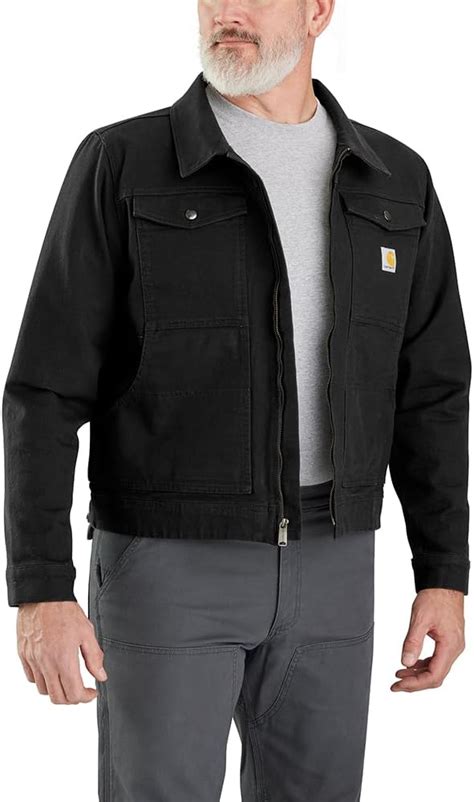 Carhartt Men's Rugged Flex Relaxed Fit Duck Jacket – TANGEEL