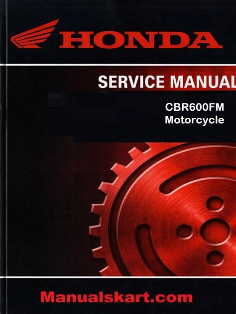 Honda CBR600FM Motorcycle Pdf Repair Service Manual 1990