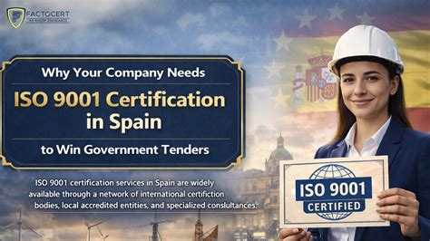 ISO 9001 Certification In Spain, Best ISO Consultants In Madrid, Barcelona