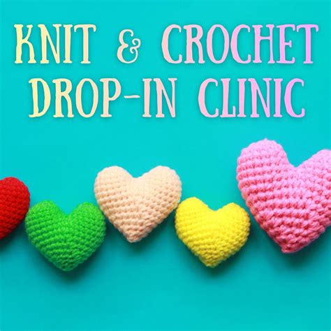 Knit & Crochet Drop-In Clinic, 128 E Maumee St, Adrian, MI, United ...