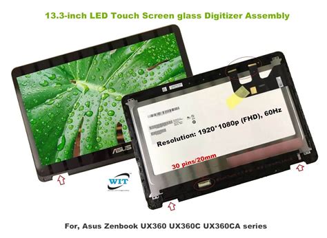 Asus Zenbook 14 ASUS ZenBook Duo 14 UX482EA Replacement Touch Screen ...