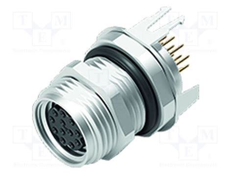 86 6618 1120 00012 BINDER - Connector: M8 | female; 1A; 32V; IP67,IP69K ...