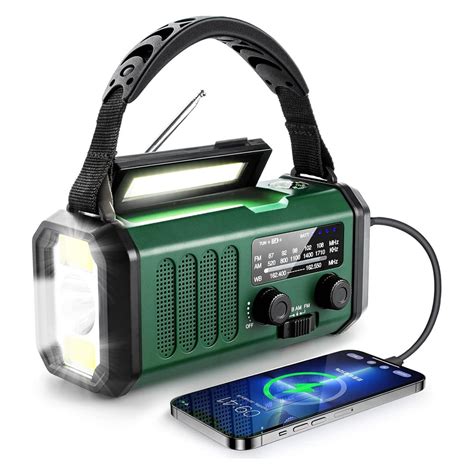 Amazon is selling a portable hand-crank radio, charger, and flashlight ...