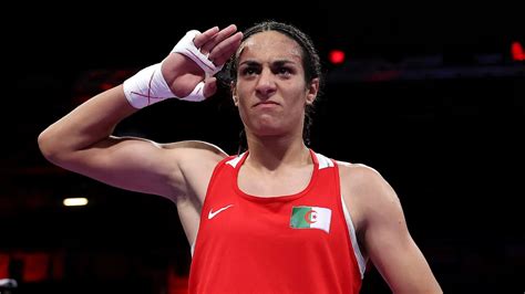 Gender row boxer Imane Khelif celebrates guaranteeing Olympics 2024 ...