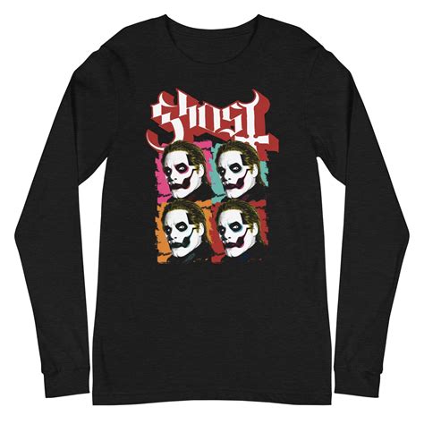 Ghost - Quattro Long Sleeve T-Shirt GHO1026LST | Rockabilia Merch Store