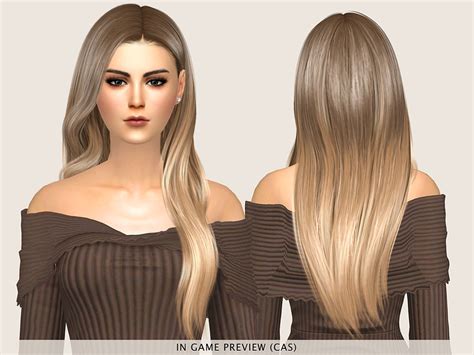 The Sims Resource | Zarina - Style 3 (Hairstyle)