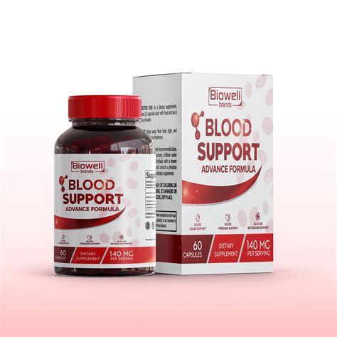 Blood Supplement Lebel | Biowell Brands :: Behance - One For All