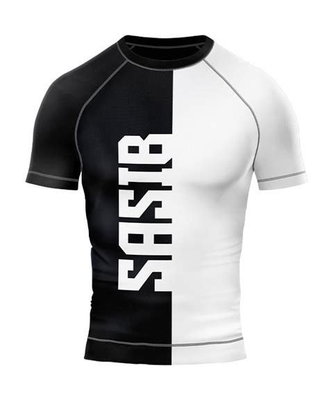 SASIB Yin & Yang Rashguard - White | Black – KIBI SPORTS