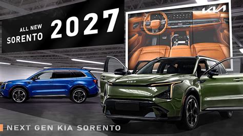 Rendering: Fifth-Gen All-New 2027 Kia Sorento Gets a Complete Redesign and Preview, All in CGI ...